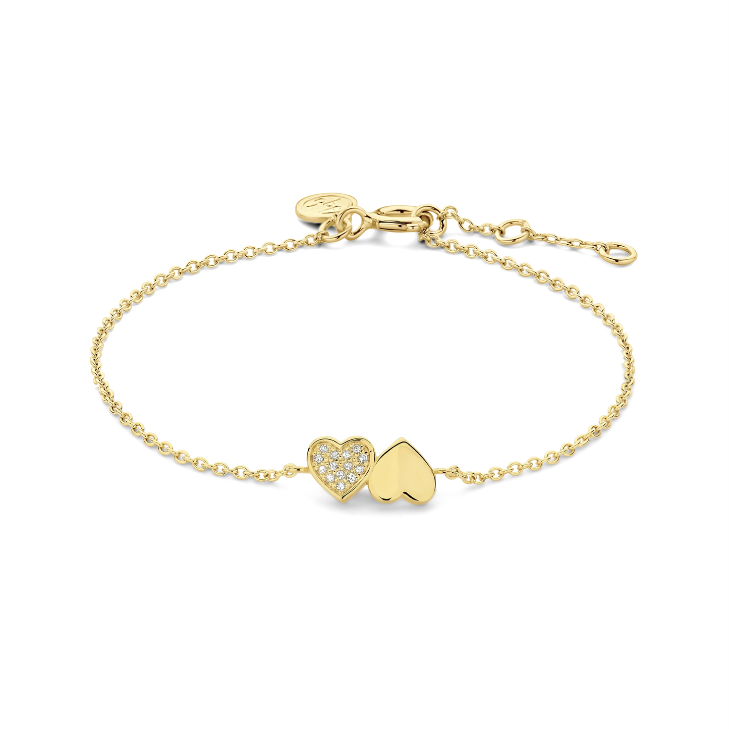 Bracelet Adore PVD doré et diamants