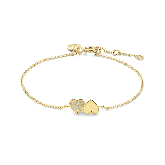 Bracelet Adore PVD doré et diamants