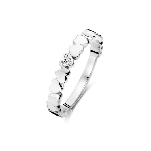 Bague Adore argent et diamants