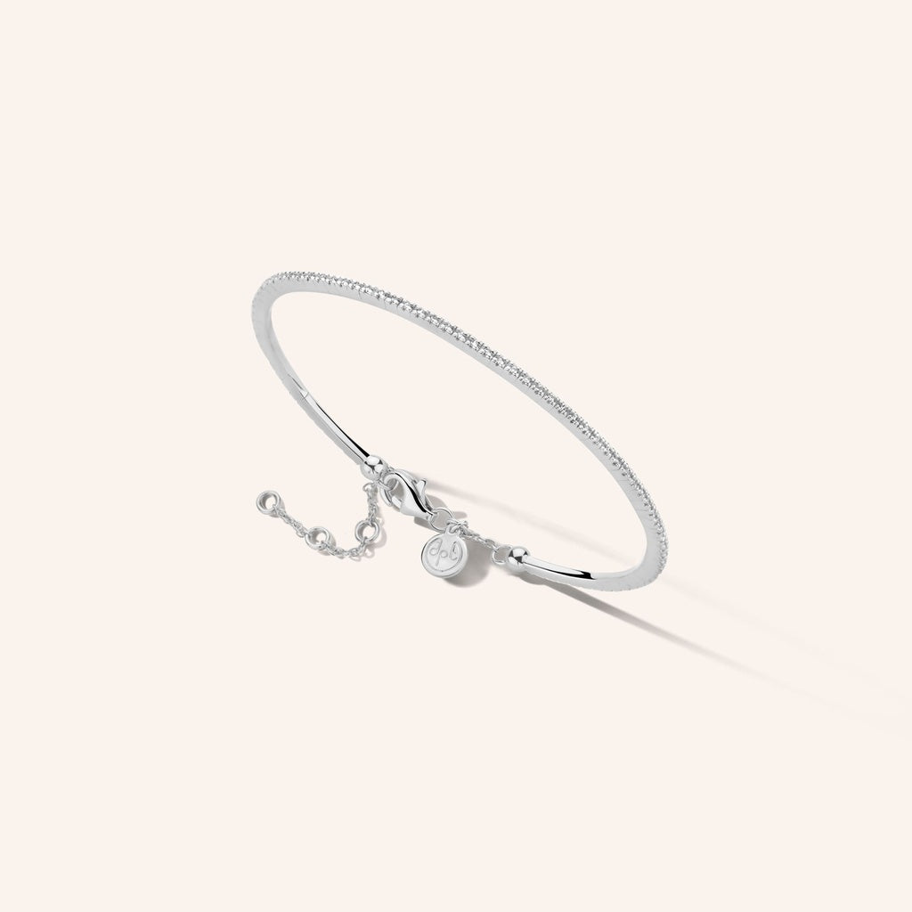 Bracelet Endless argent et diamants