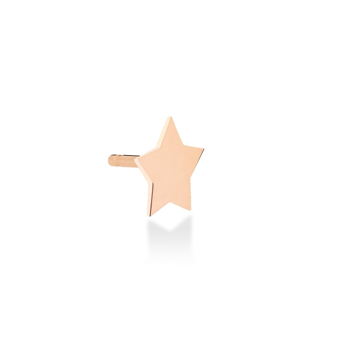 Mono boucle Milky Way Star or rose 18Kt
