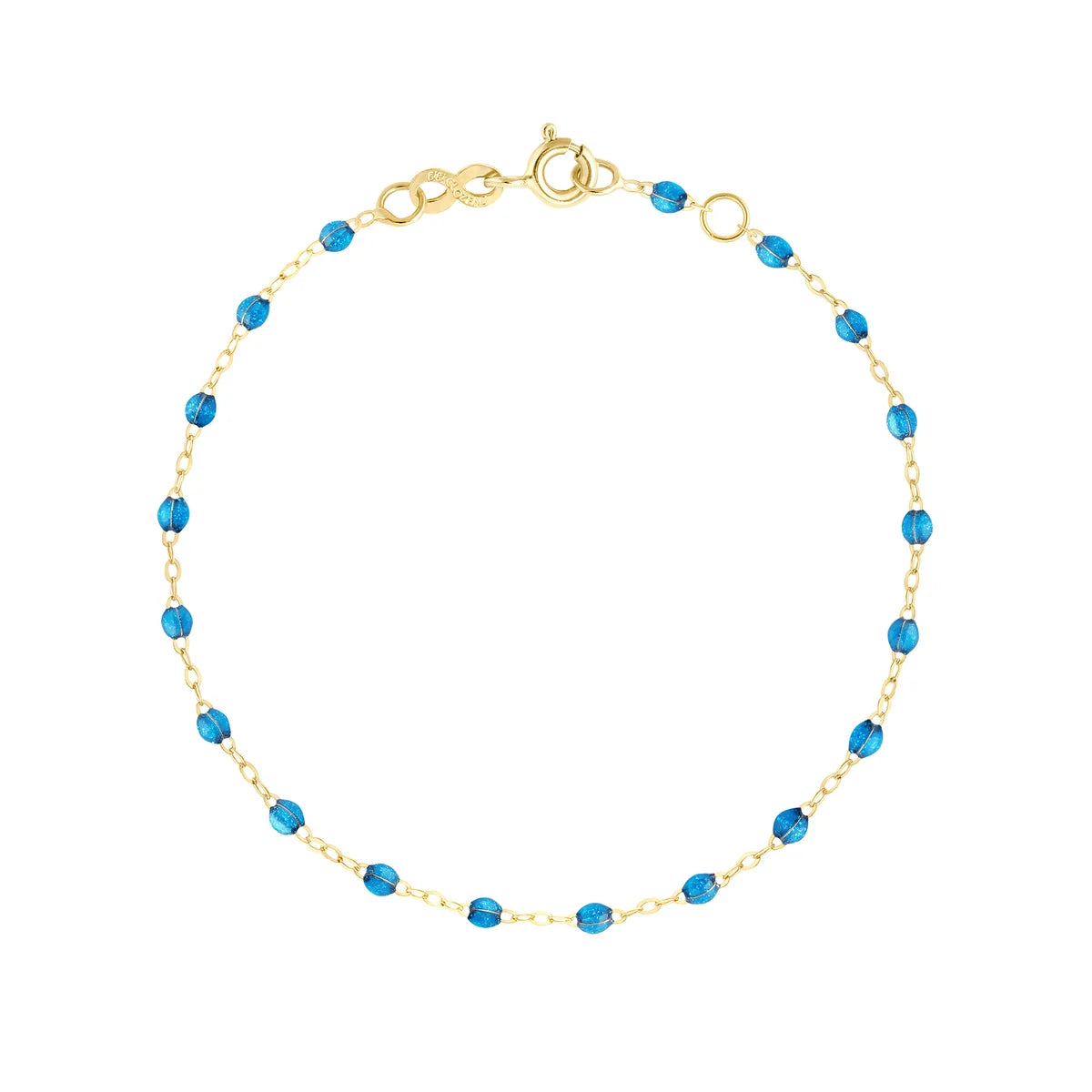 Bracelet Gigi Classique Azur or jaune 19cm