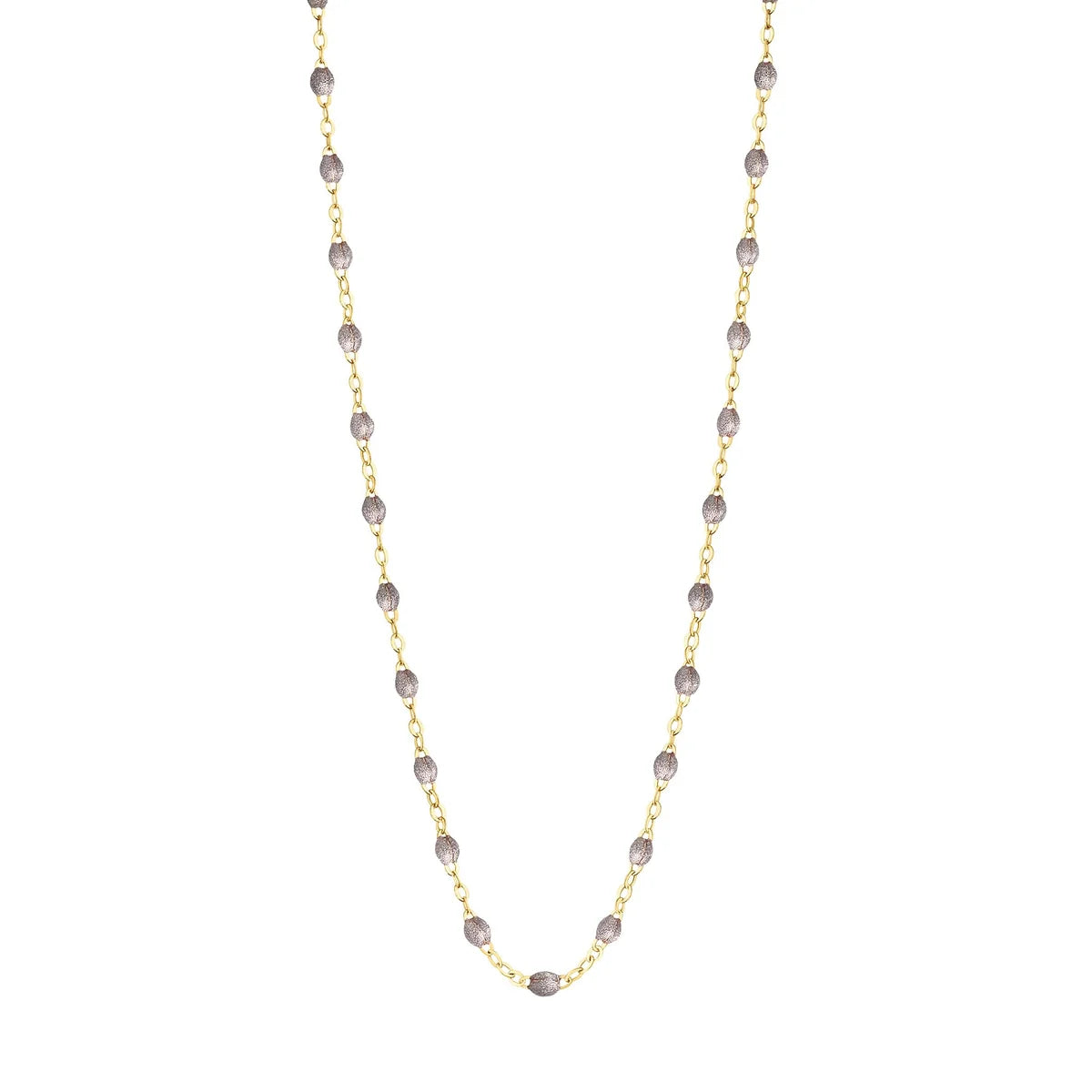 Collier Gigi Classique Argent or jaune 50cm