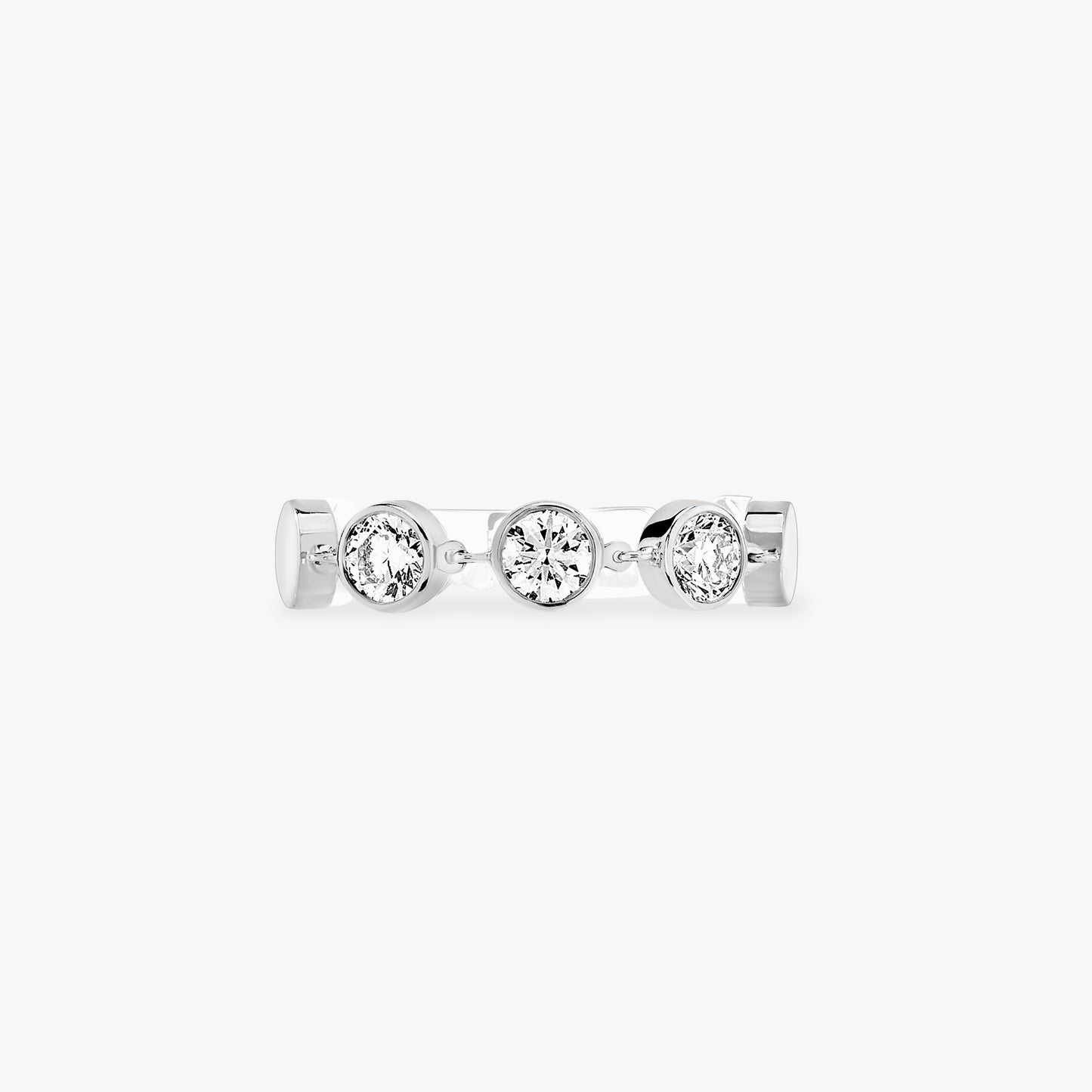 Bague D-Vibes moyen modèle or et diamants