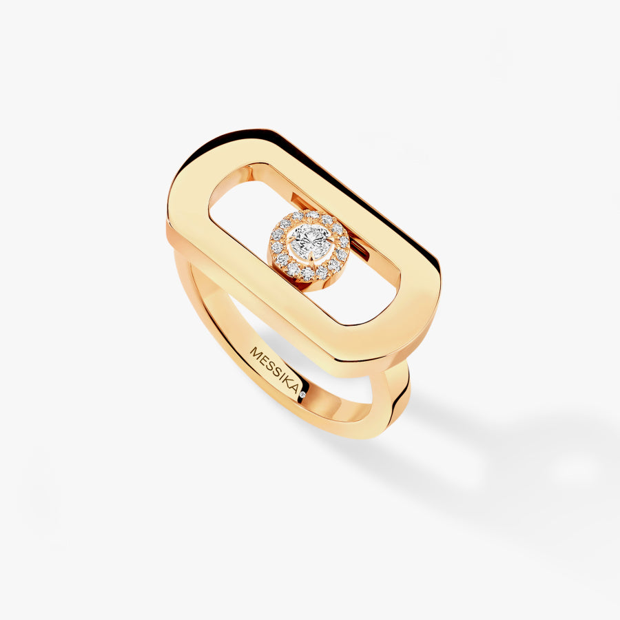 Bague So Move or et diamants