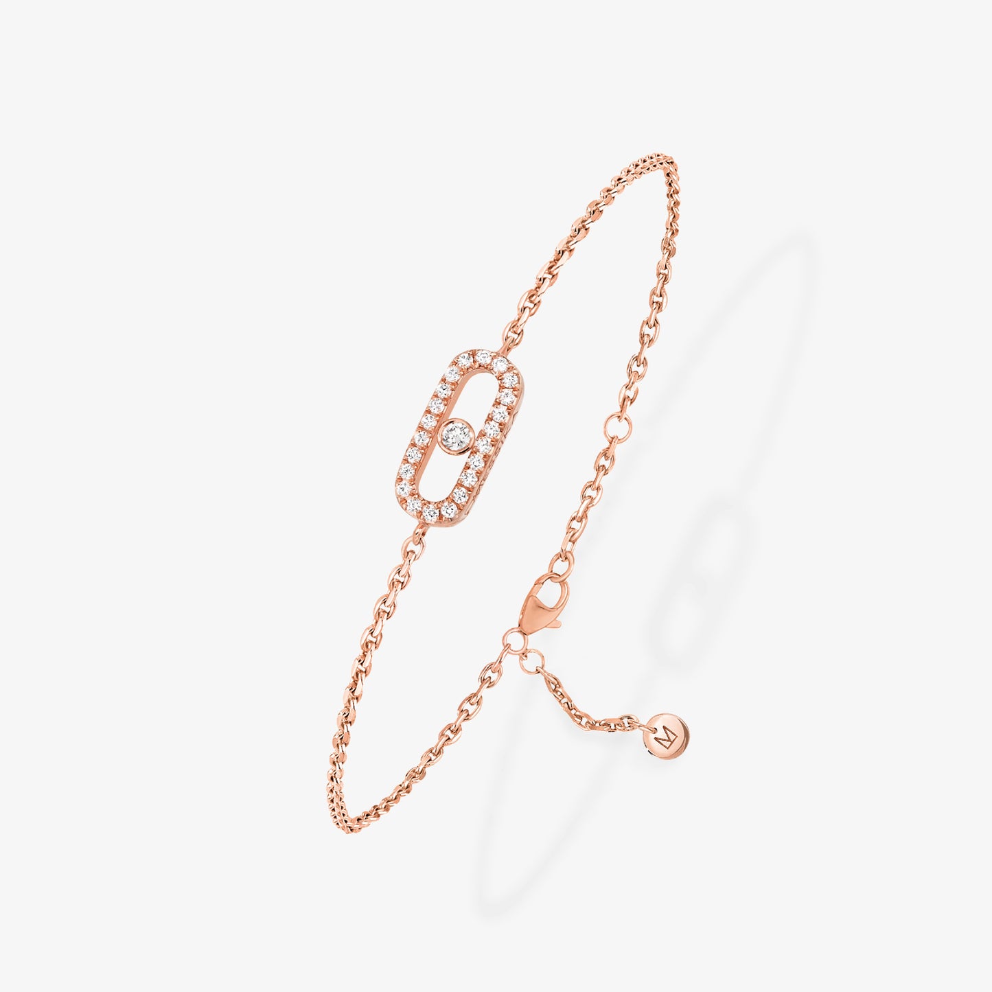 Bracelet Messika Care(s) or et diamants pavé