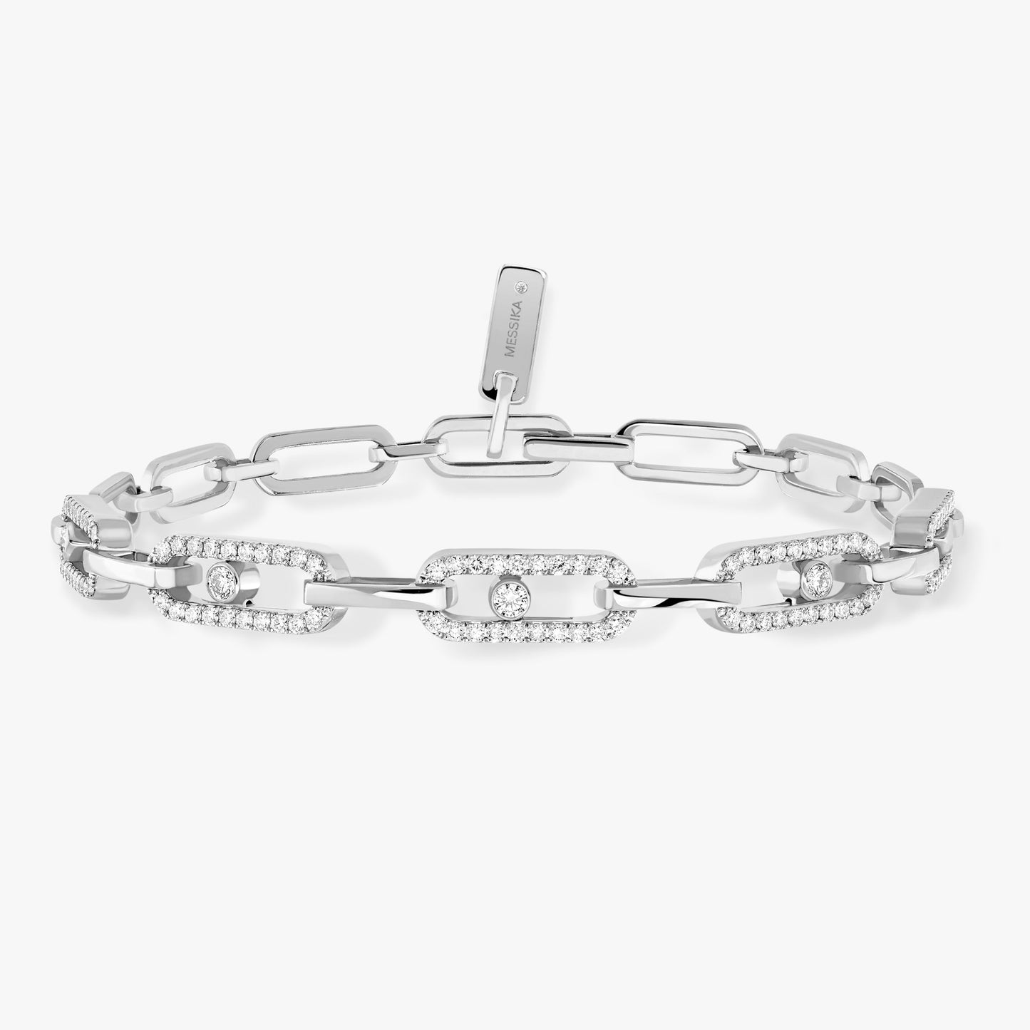 Bracelet Move Link Multi or et diamants