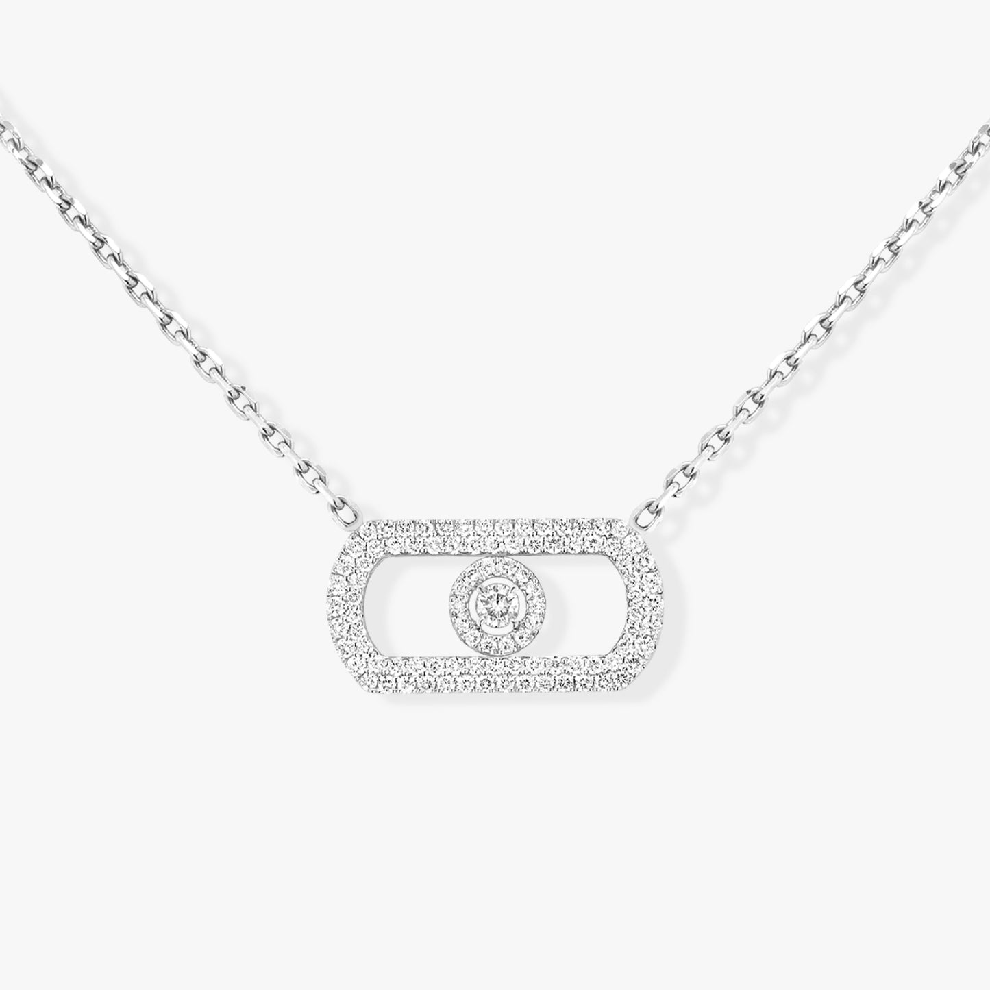 Collier So Move pavé or et diamants