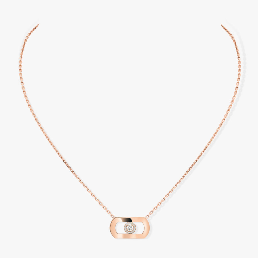 Collier So Move or et diamants