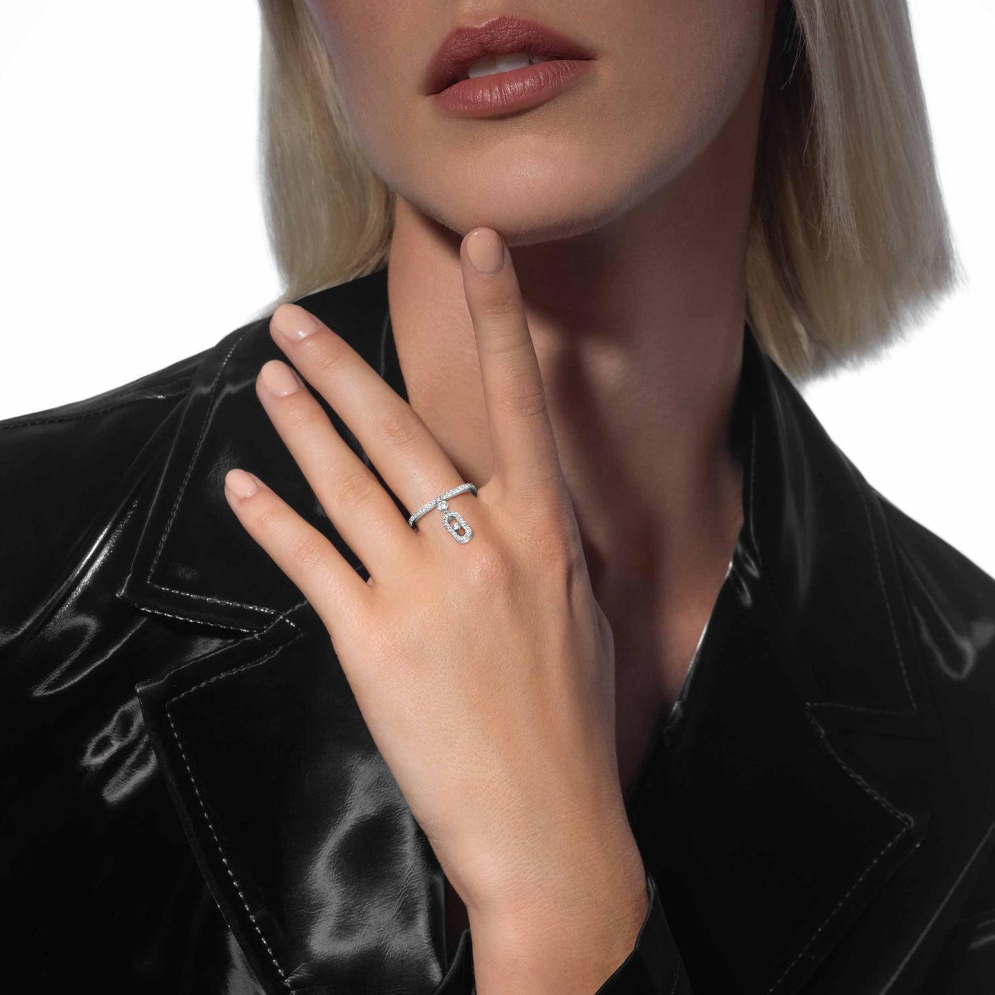 Bague Move Uno Pampille Pavée