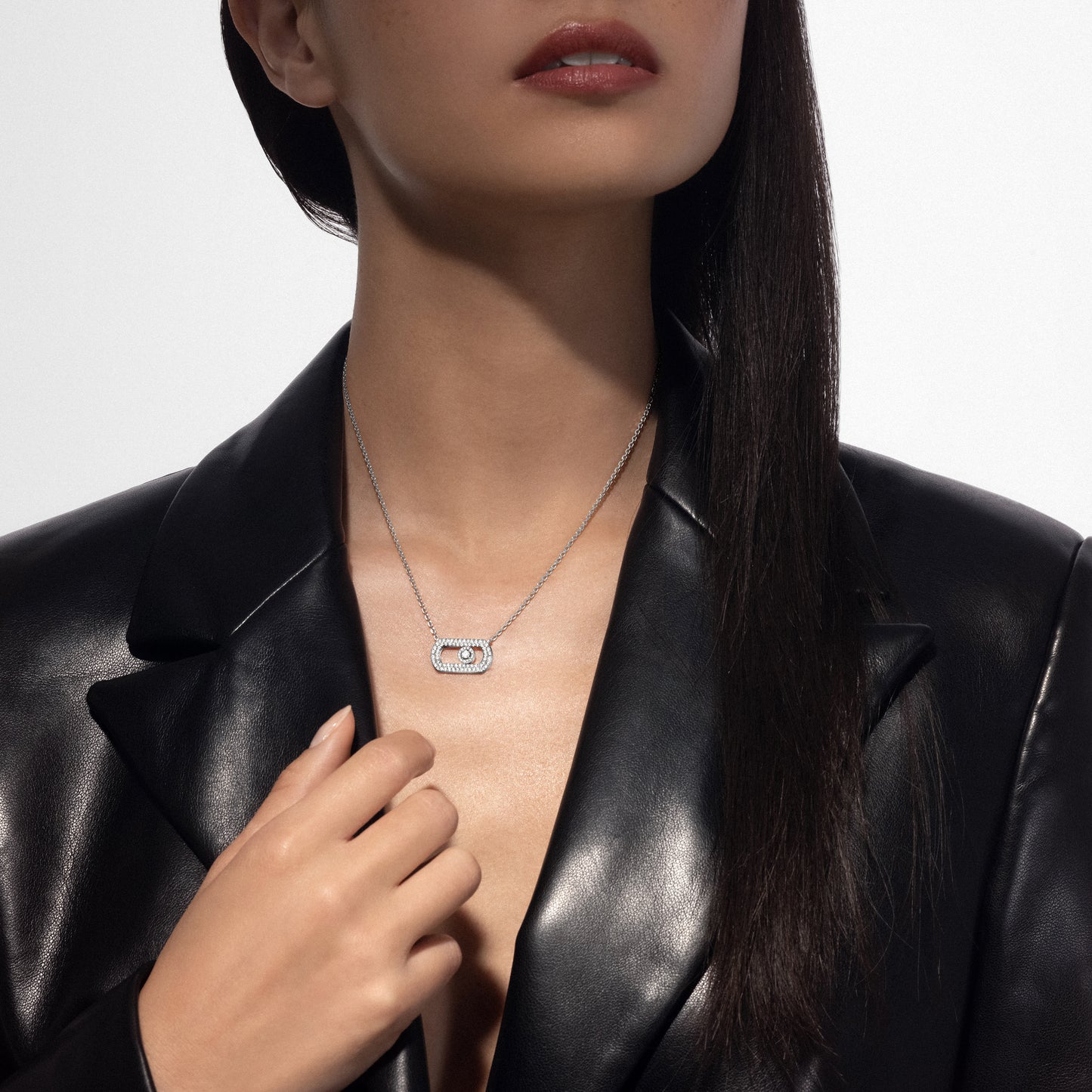 Collier So Move pavé or et diamants