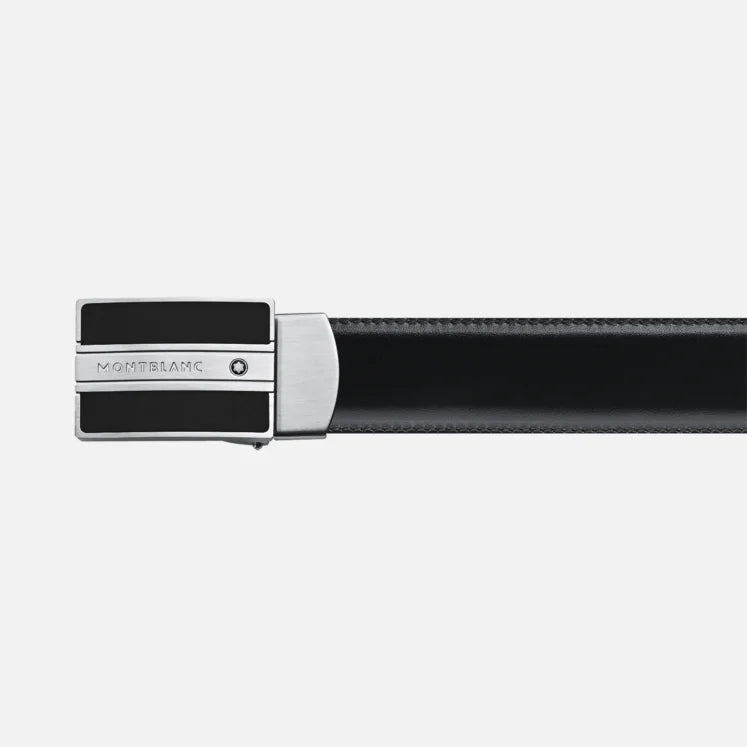 Ceinture réversible Montblanc de 30 mm en cuir noir/marron
