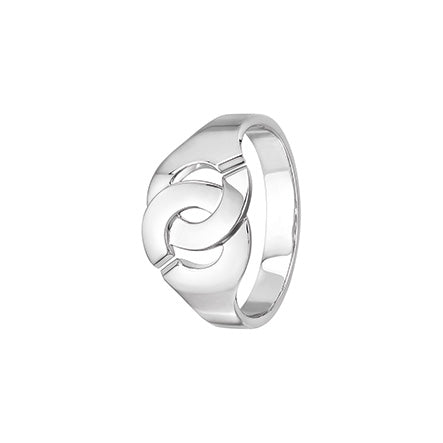 Bague Menottes R10 or blanc 18Kt