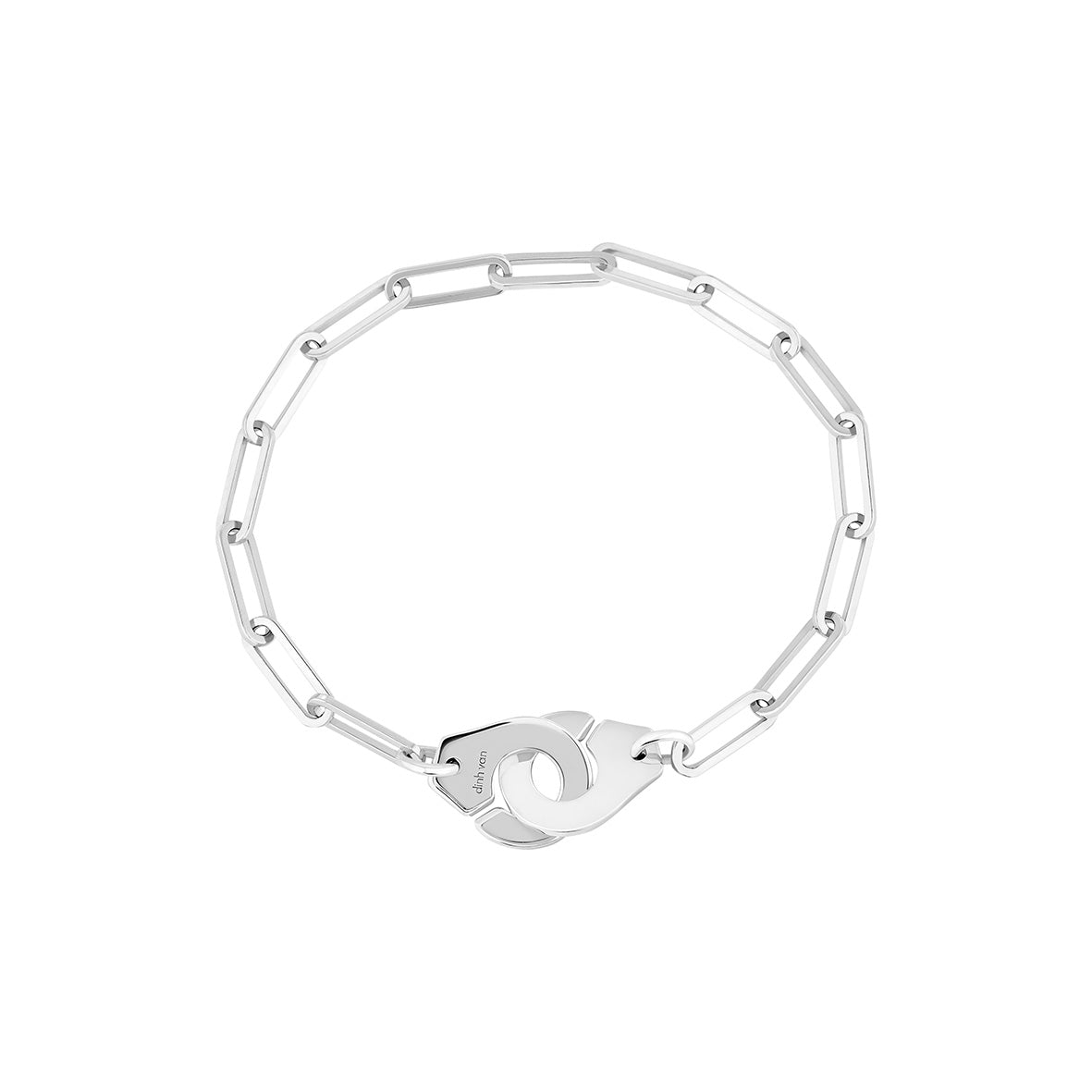 Bracelet Menottes R12 or blanc 18Kt