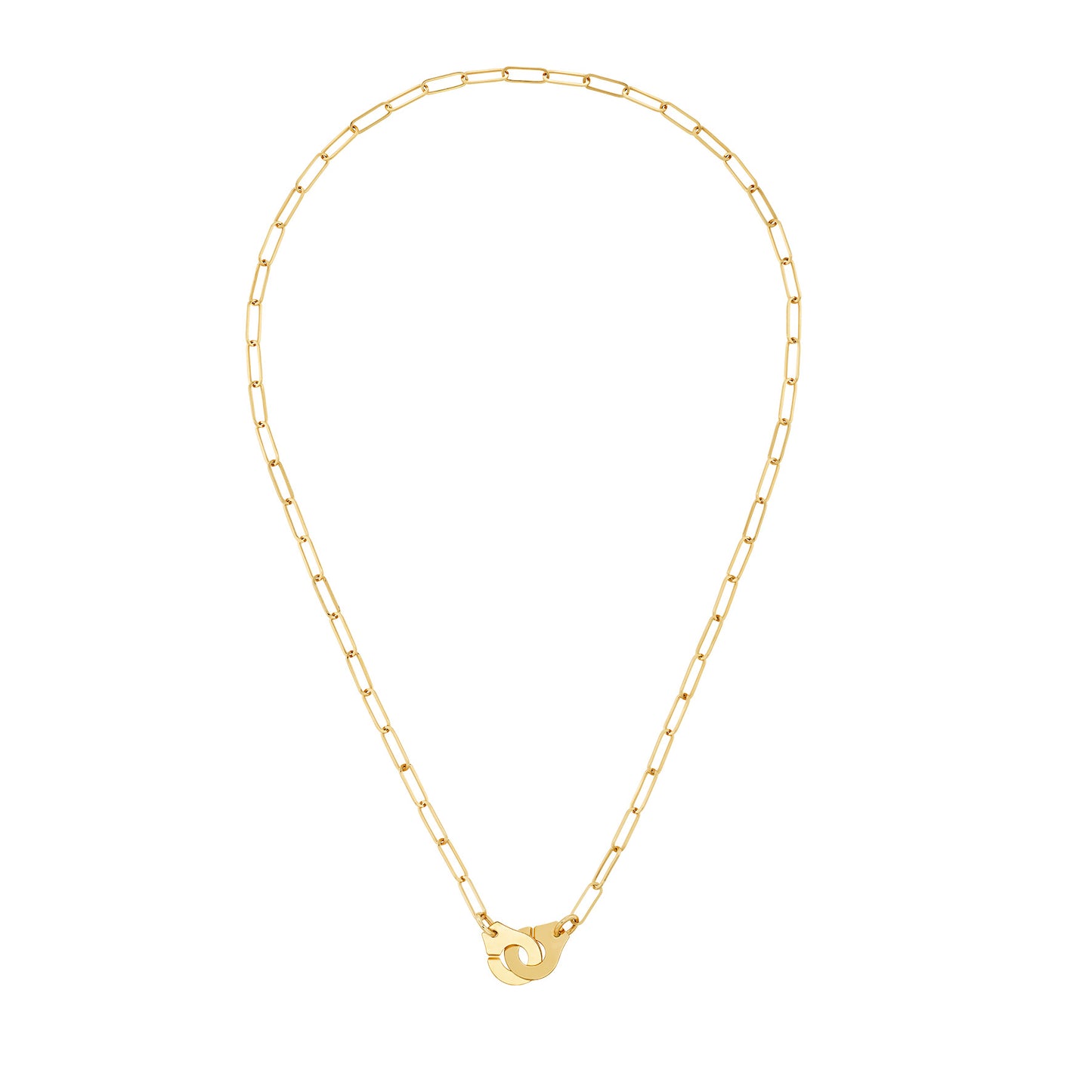 Collier Menottes R10 or jaune 18Kt