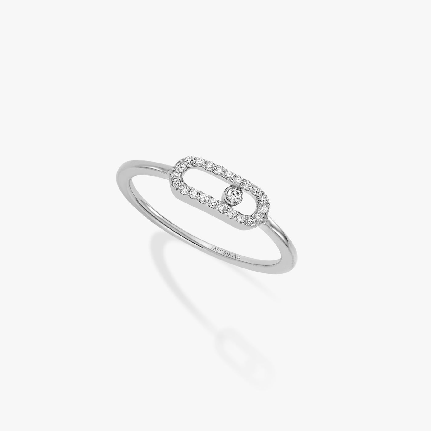 Bague Move Uno or et diamants