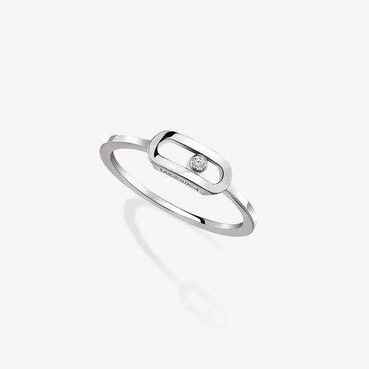 Bague Move Uno or et diamant