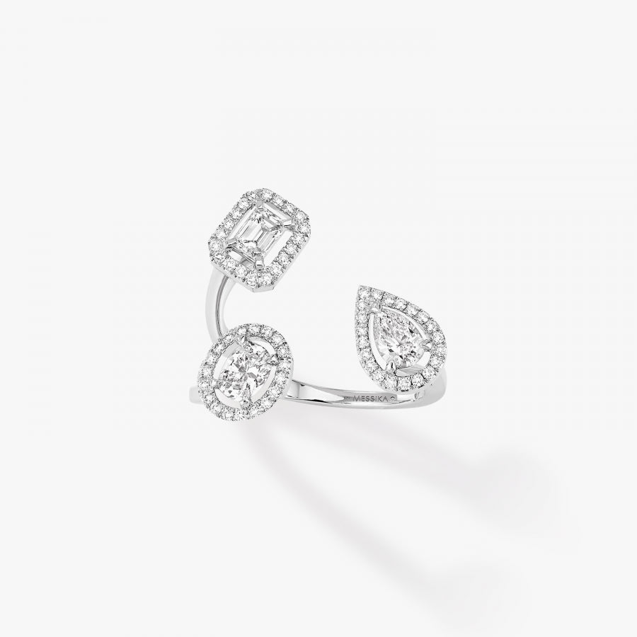 Bague My Twin Trilogy 0.25ct x3 or et diamants