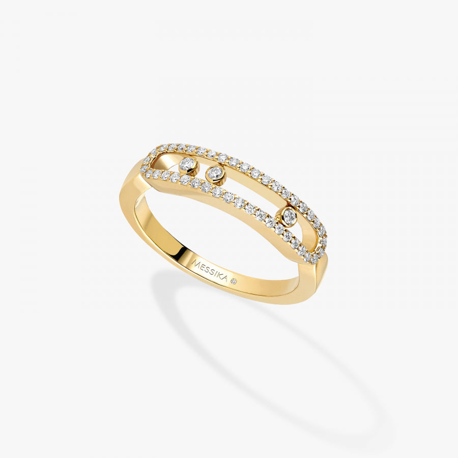 Bague Baby Move Pavée or et diamants