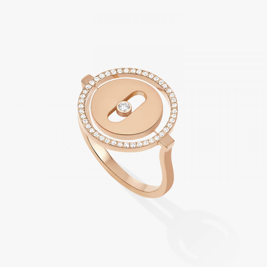 Bague Lucky Move or et diamants petit modèle