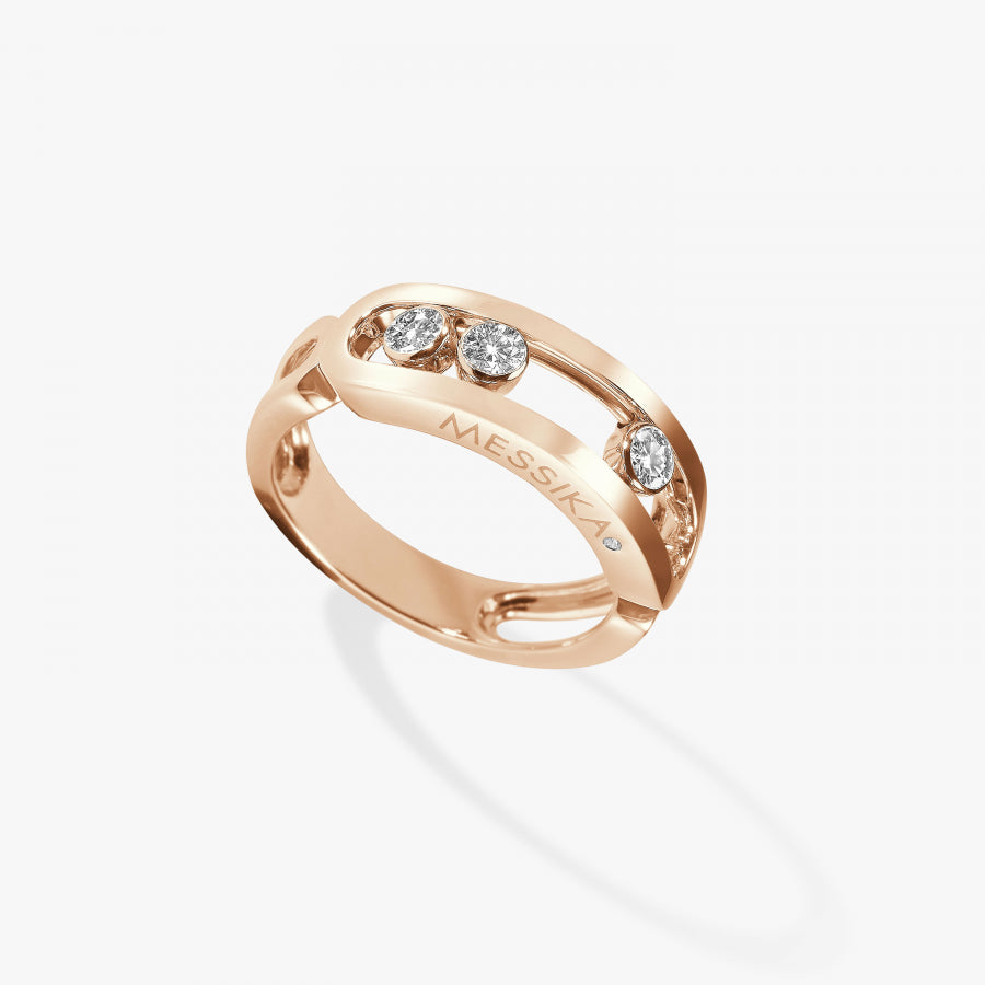 Bague Move Classique or et diamants