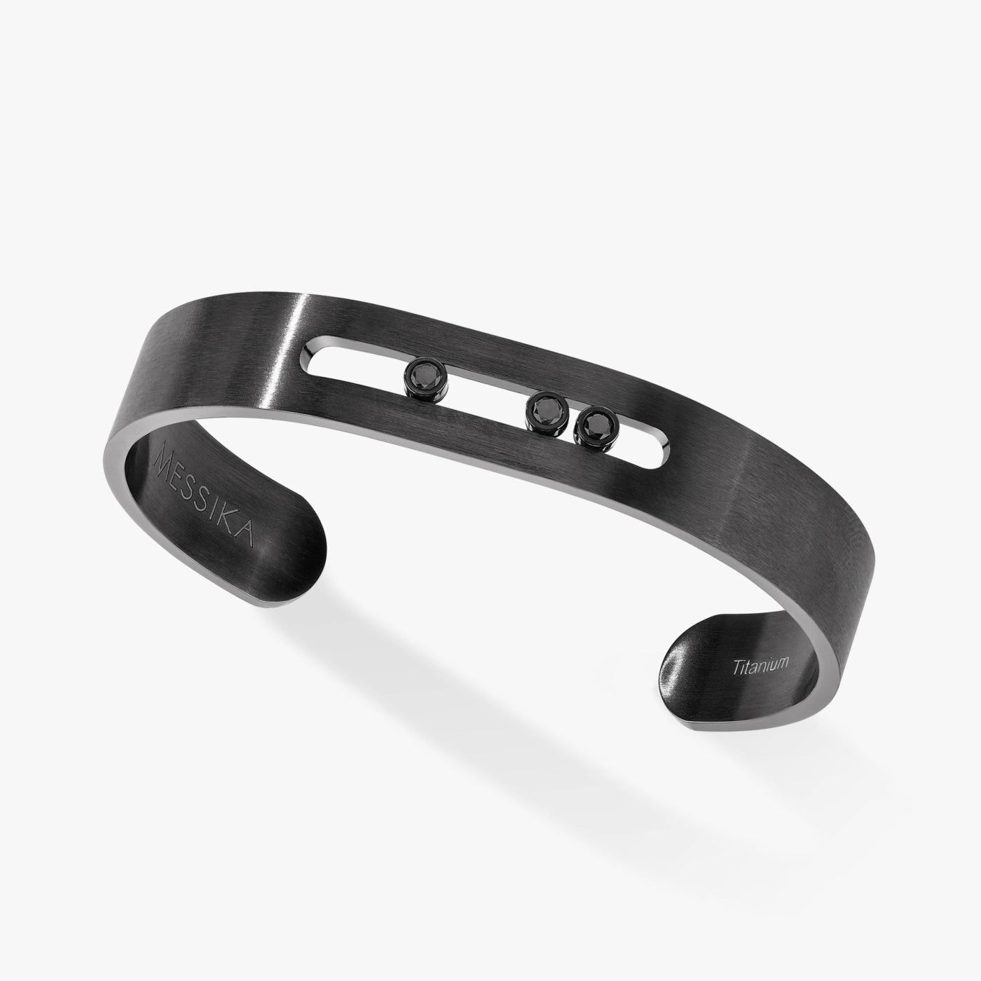 Bangle Move Titanium Titane Black