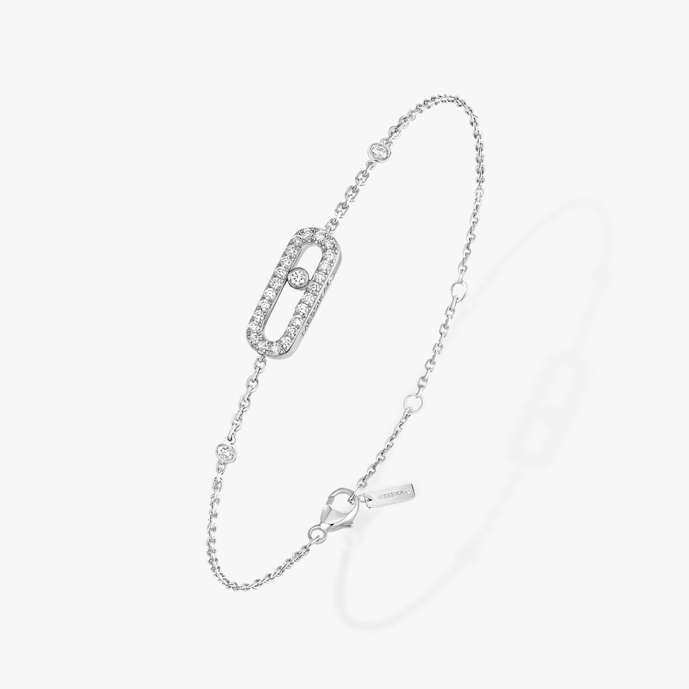 Bracelet Move Uno Pavé or et diamants