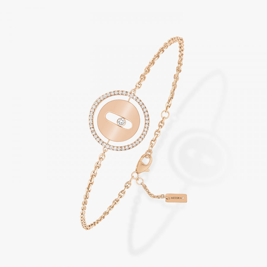 Bracelet Lucky Move or et diamants petit modèle
