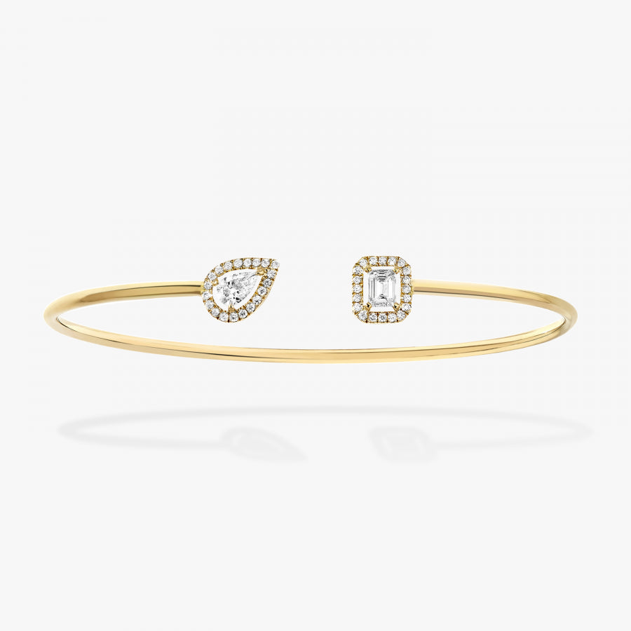Bracelet My Twin Skinny or et diamants
