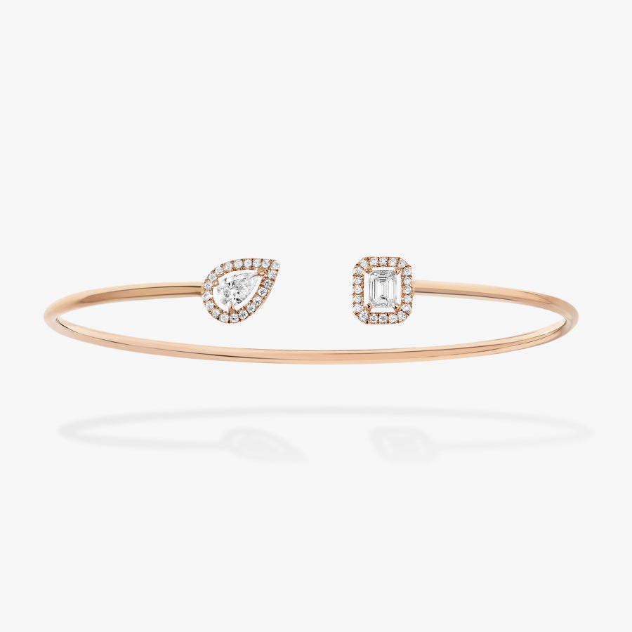 Bracelet My Twin Skinny or et diamants