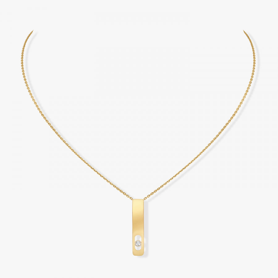 Pendentif My First Diamond or et diamant
