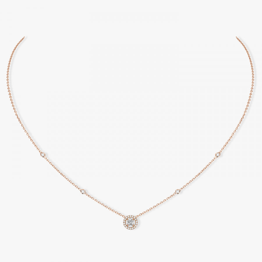 Collier Joy or et diamants grand modèle