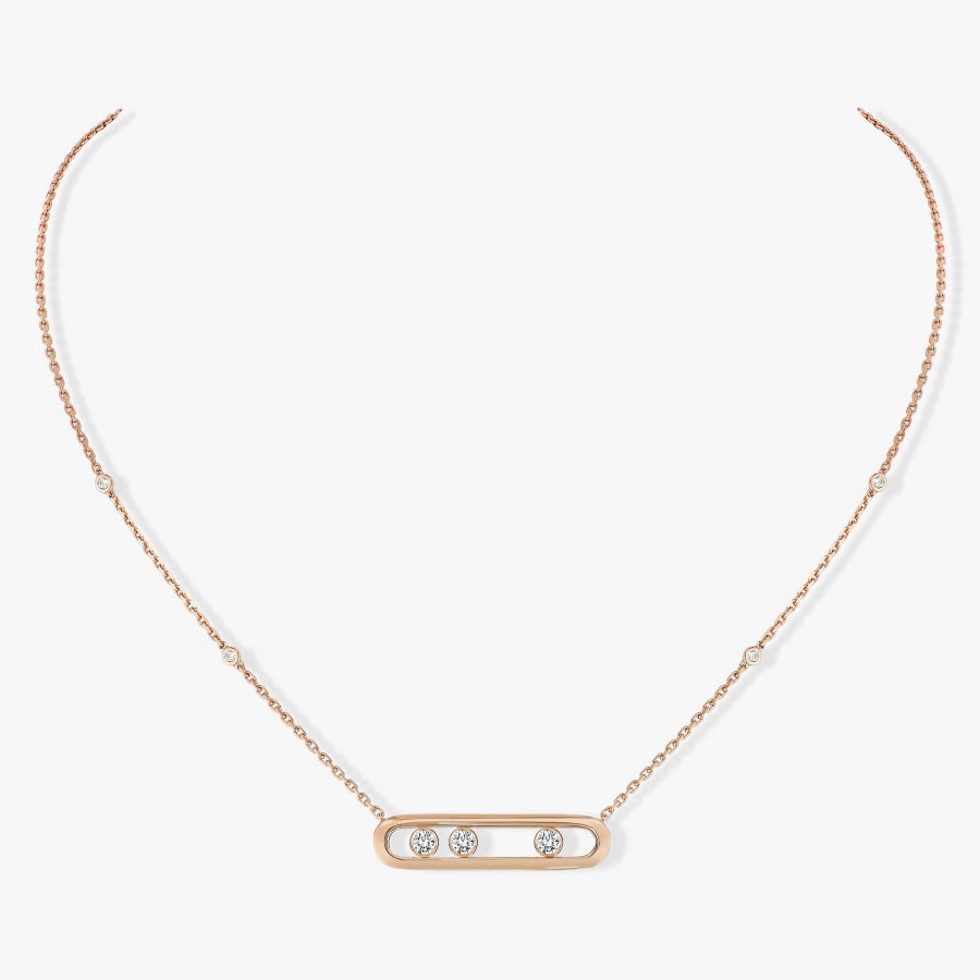 Collier Move or et diamants