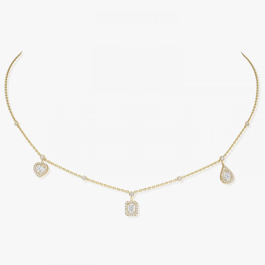 Collier My Twin Trio or et diamants