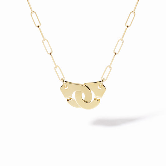 Collier Menottes R10 or jaune 18Kt