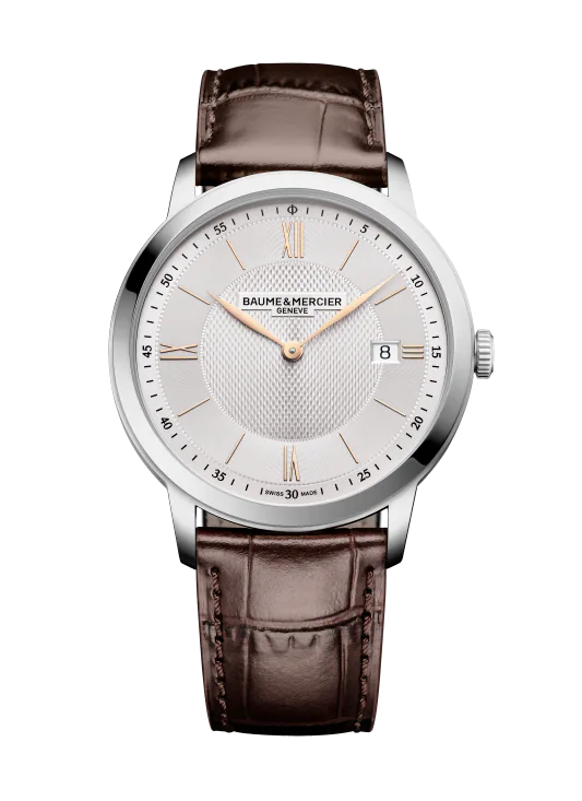 Montre Classima acier et cuir