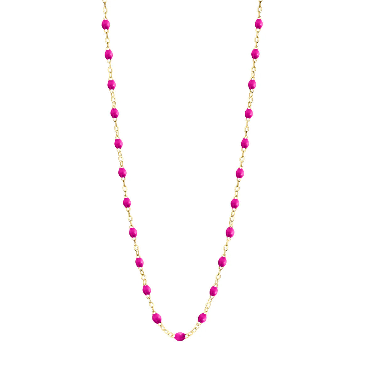 Collier Gigi Classique Bonbon or jaune 45cm