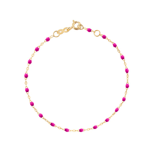 Bracelet Gigi Classique Bonbon or jaune 17cm