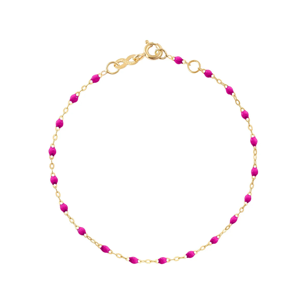 Bracelet Gigi Classique Bonbon or jaune 19cm