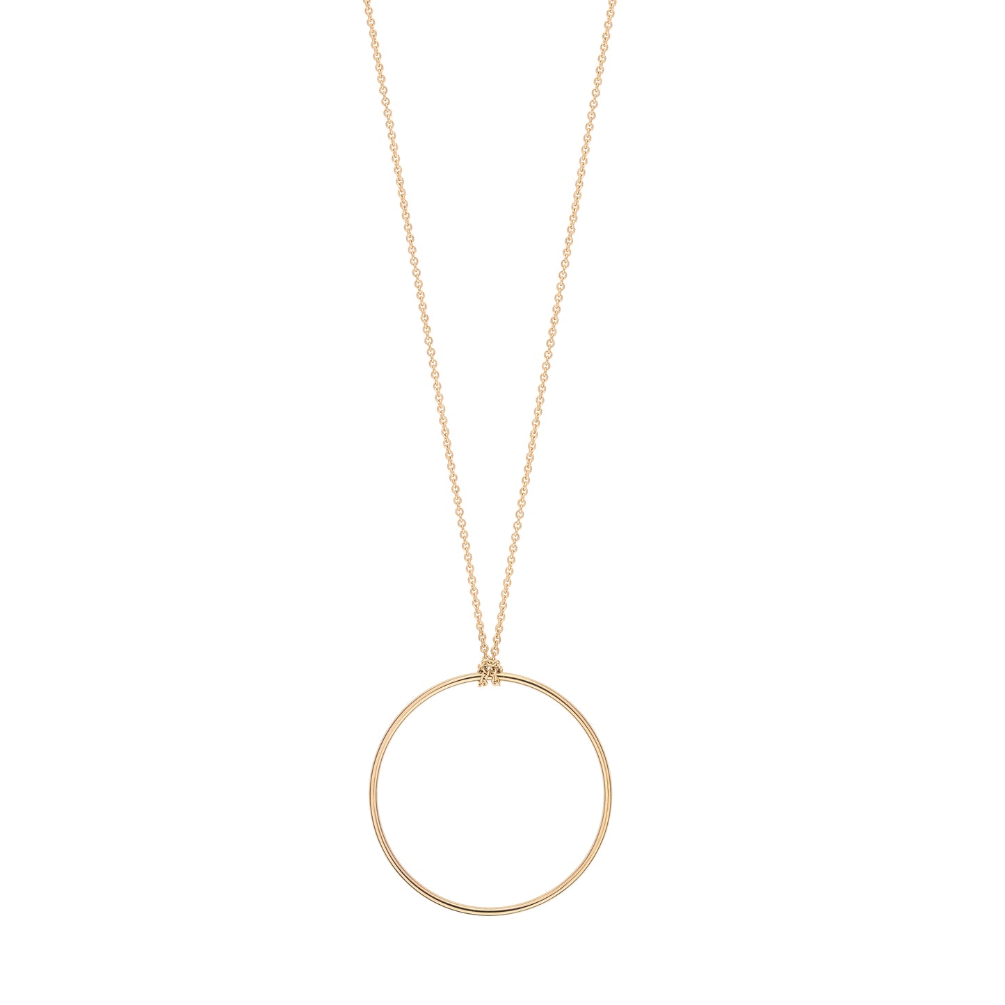 Collier Circles baby or rose 18Kt