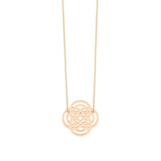 Collier Purity mini or rose 18Kt