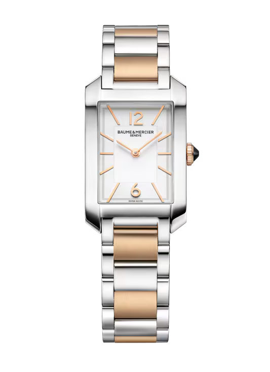 Montre Hampton acier or rose