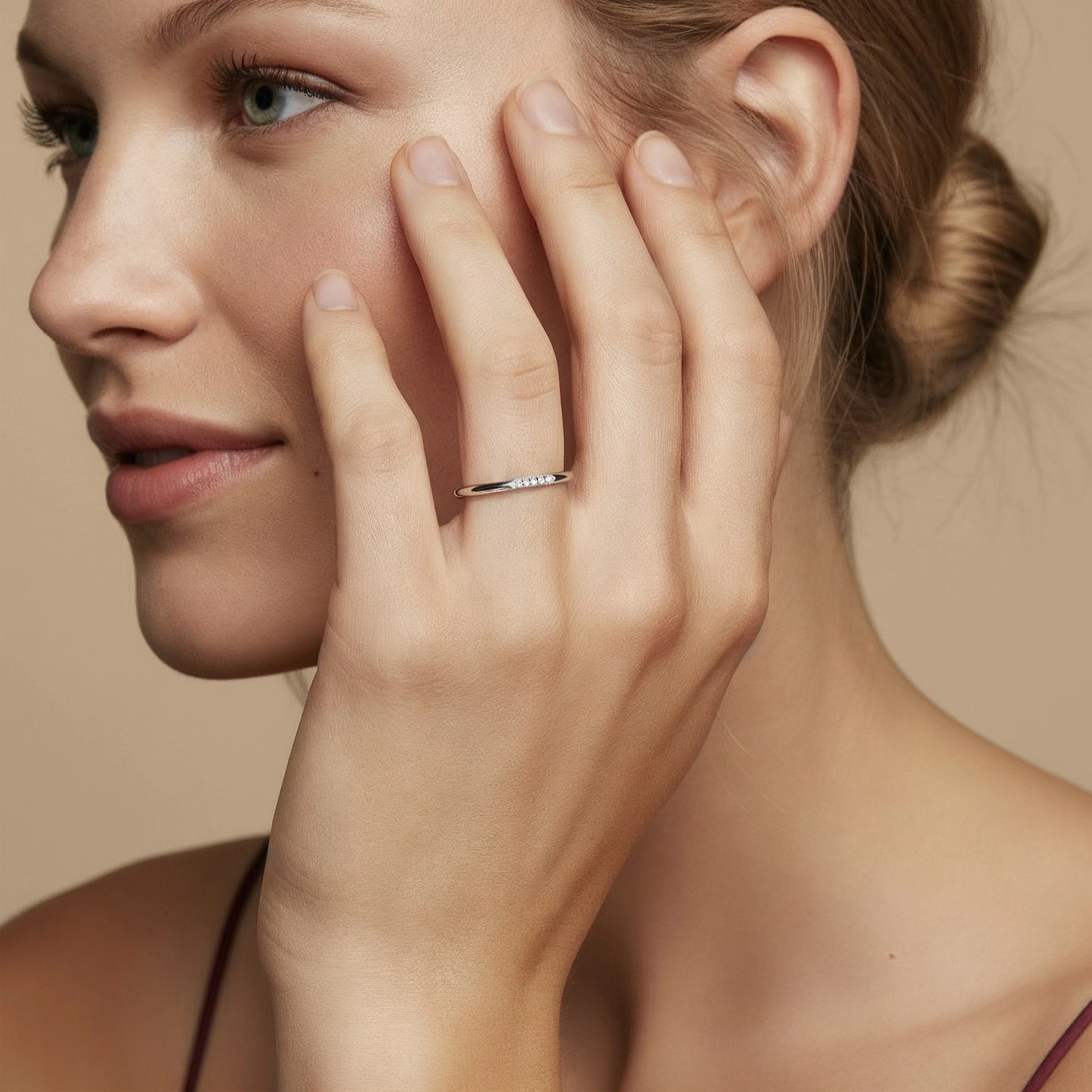 Bague Raya argent et diamants