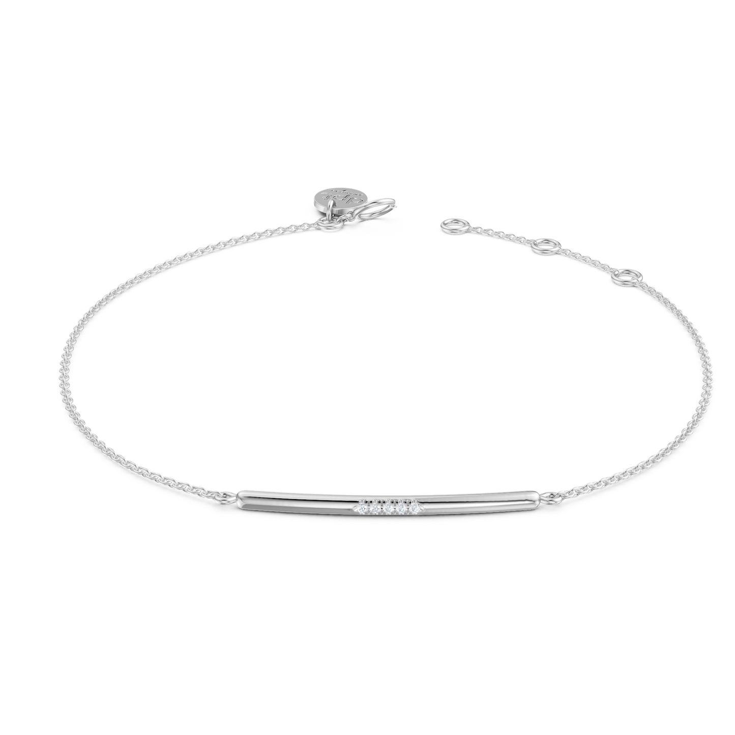 Bracelet Raya argent et diamants