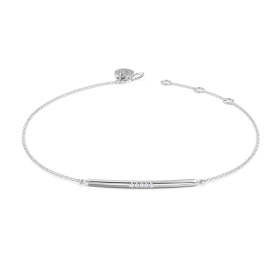 Bracelet Raya argent et diamants