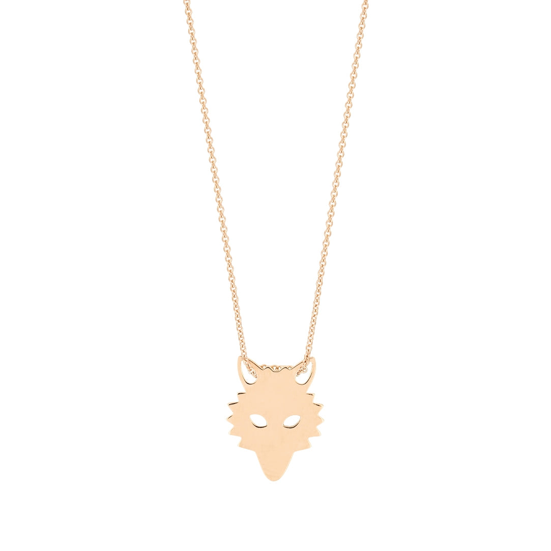 Collier Wolf mini or rose 18Kt