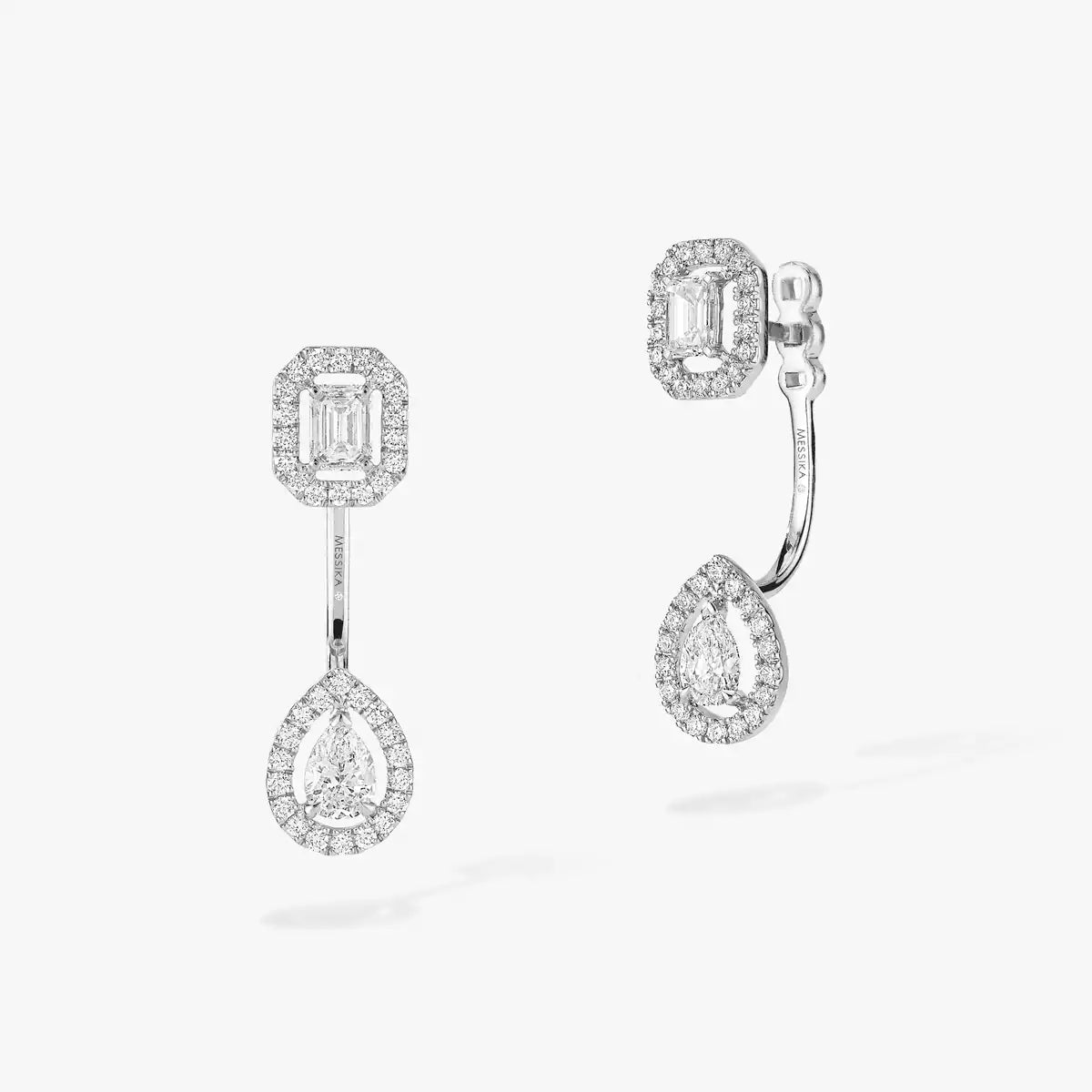 Boucles d'oreilles My Twin Toi & Moi or et diamants
