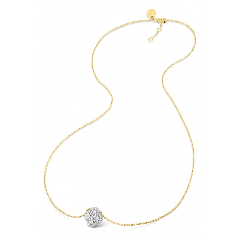 Collier Jardin Précieux petit modèle or jaune et diamants