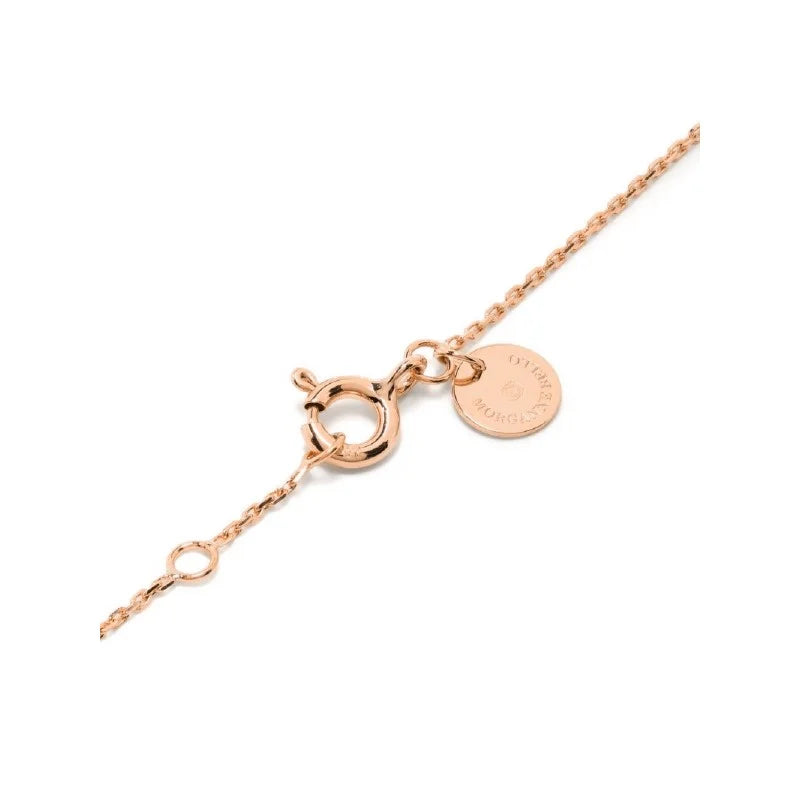 Collier Songe quartz rose or jaune