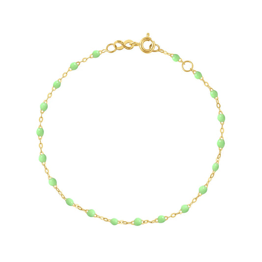 Bracelet Gigi Classique Anis or jaune 17cm